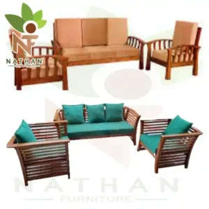 TEAK CUISION SOFA